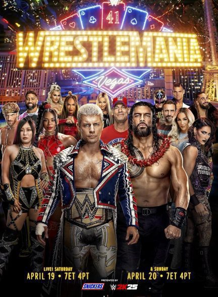 رویداد WrestleMania 41 2025